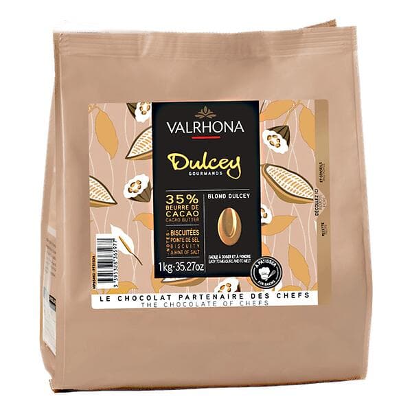 Valrhona Dulcey 35% choklad 1kg