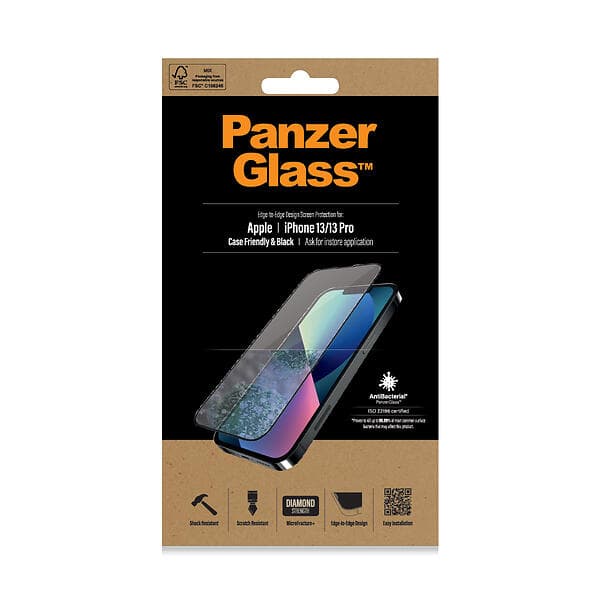 PanzerGlass™ Case Friendly Screen Protector for iPhone 13/13 Pro