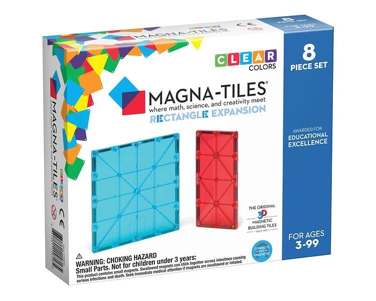 Magna-Tiles Rektanglar 8 st.