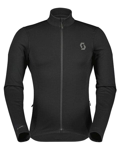 Scott Gravel Warm Merino Zip LS Shirt (Herre)