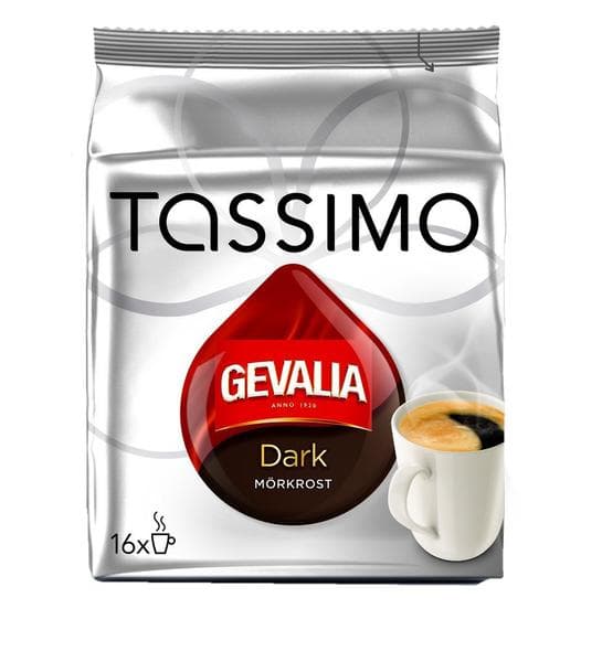 Gevalia Tassimo Mörkrost 16 (Capsules)