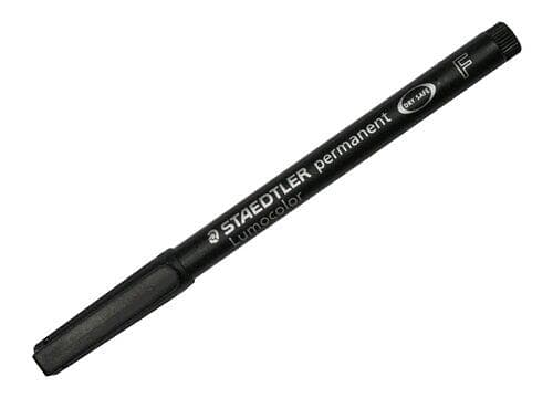 Staedtler Lumocolor 318 Fine 0.6mm Svart