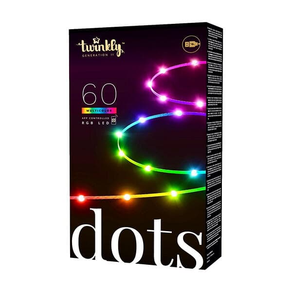 Twinkly Dots Transparent 60L 3m