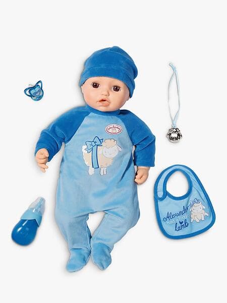 Zapf Creation Baby Annabell Alexander Interactive Doll