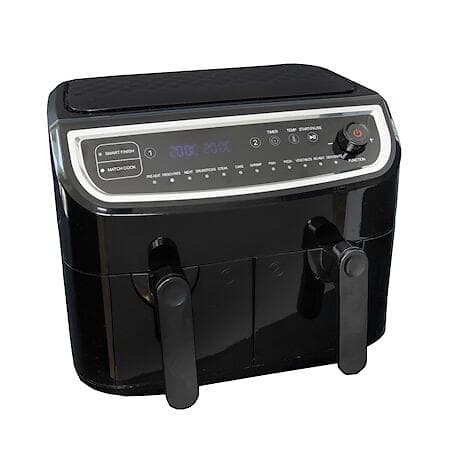 Gastronoma Dubbel Air-Fryer med 2 korgar