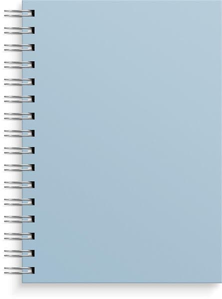 Notatbok Burde A5 Blå