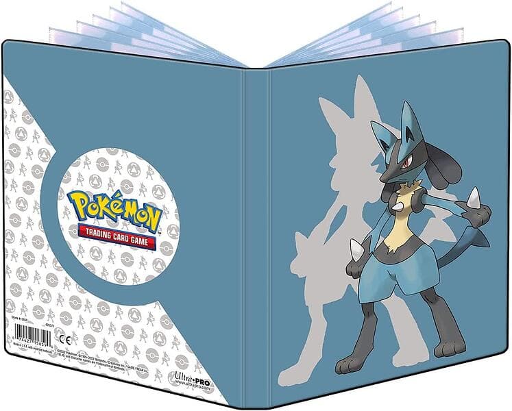 Ultra PRO Lucario Samlarpärm 4-pocket Portfolio för Pokemon