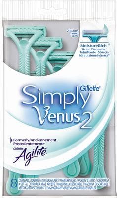 Gillette Simply Venus 2 Disposable 8-pack