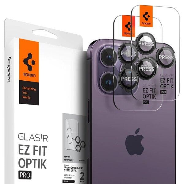 Spigen GLAS.tR EZ Fit Optik Pro for iPhone 14 Pro/14 Pro Max