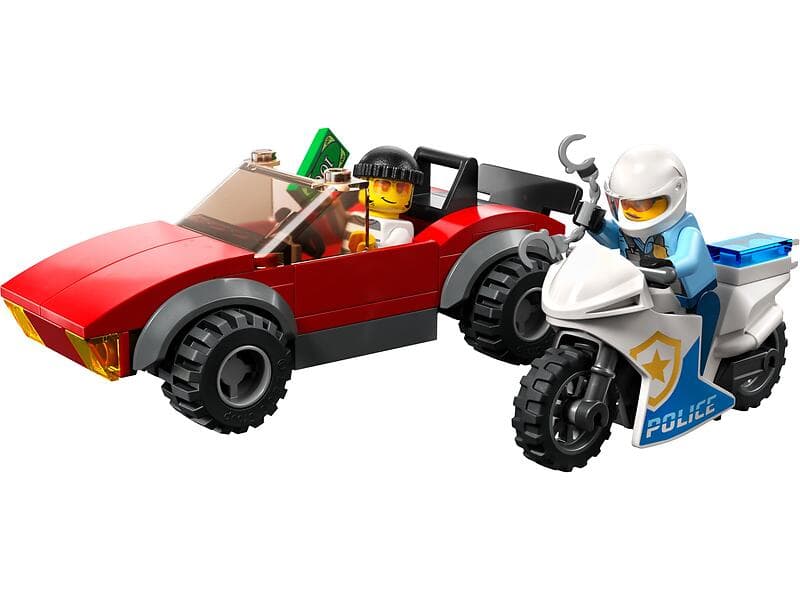 LEGO City 60392 Politimotorcykel på biljagt