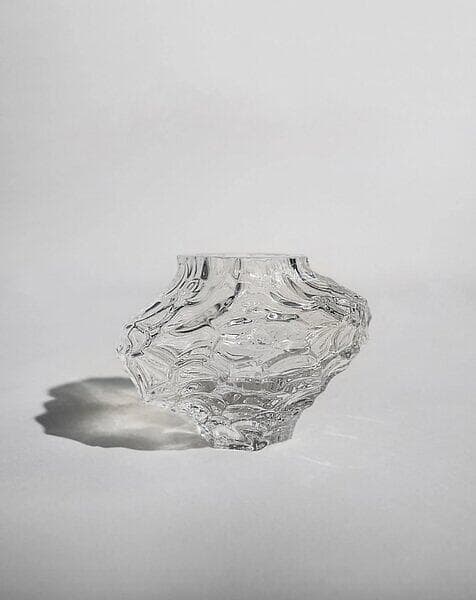 Hein Studio Canyon Vase Klar 8cm