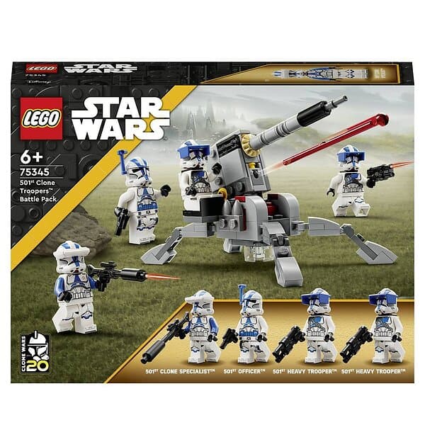 LEGO Star Wars 75345 Battle Pack med klonsoldater fra 501. legion