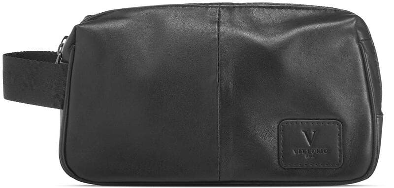 Vittorio Vittorio Vit Leather Wash Bag 2 Room