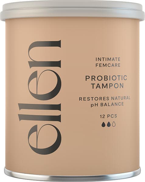 Ellen Probiotic Tampon Medium (12-pack)