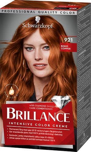 Schwarzkopf Brillance Hair Color 921 Boho Copper