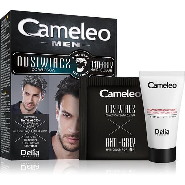 Delia Cosmetics Cameleo Men Anti-Grey Hair Color