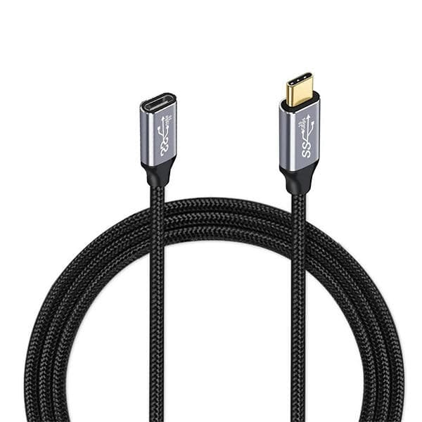 NÖRDIC 3A USB C - USB C 3.0 M-F 1.5m