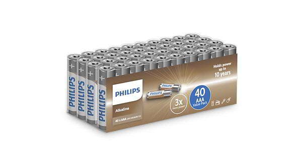 Philips LR03/AAA 40-pack