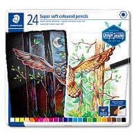 Staedtler Super Soft Färgpenna 24st