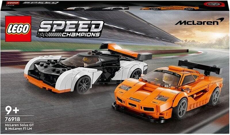 LEGO Speed Champions 76918 McLaren Solus GT & McLaren F1 LM