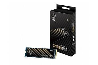 MSI Spatium M450 PCIe 4.0 NVMe M.2 SSD 1TB