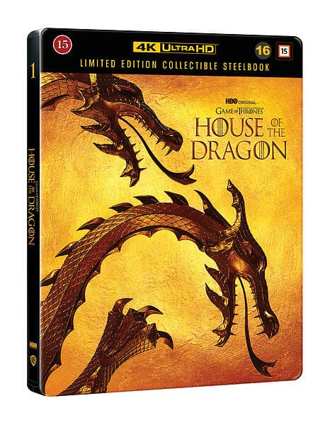 House Of The Dragon - Sæson 1 - Limited Steelbook (Blu-ray)