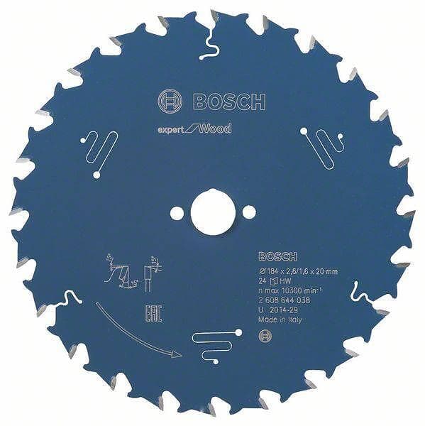 Bosch Sågklinga Expert Wood 184x2.6x20mm 24T