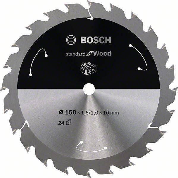 Bosch Sågklinga Standard for Wood 150×1.6/1×10mm 24T