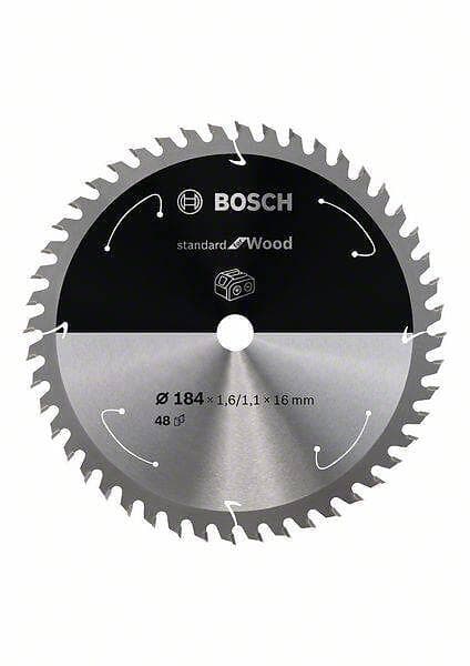 Bosch Sågklinga Standard for Wood 184×1.6/1.1×16mm 48T