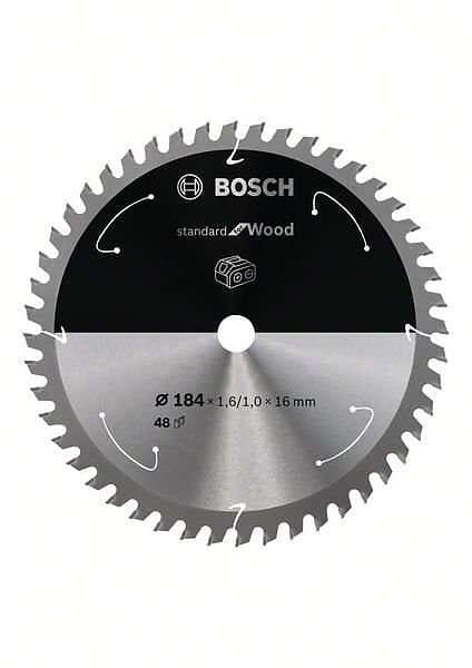 Bosch Sågklinga Standard for Wood 184×1.6/1×16mm 48T