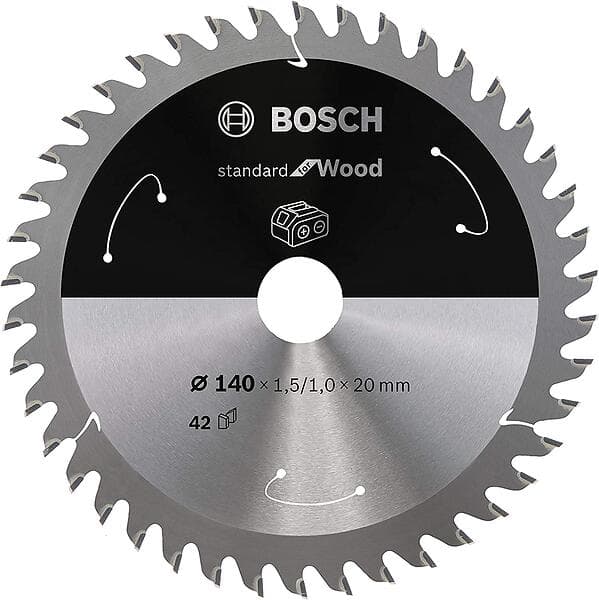 Bosch Sågklinga Standard for Wood 140×1.5/1×20mm 42T