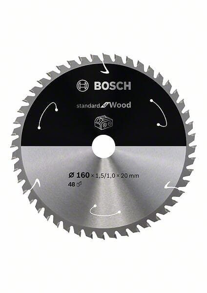 Bosch Sågklinga Standard for Wood 160×1.5/1×20mm 48T