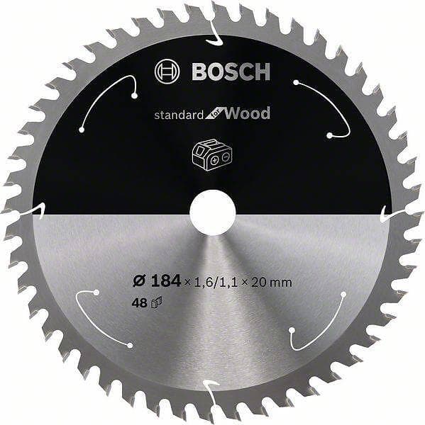 Bosch Sågklinga Standard for Wood 184×1.6/1.1×20mm 48T