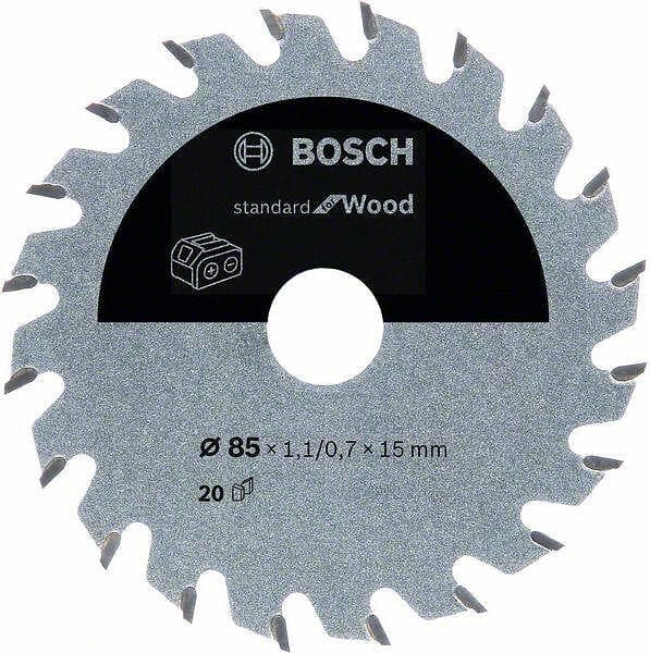 Bosch Sågklinga Standard for Wood 85×1.1/0.7×15mm 20T