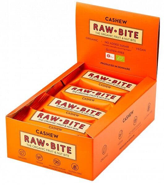 Raw Bite Cashew 12-Pack - 50g