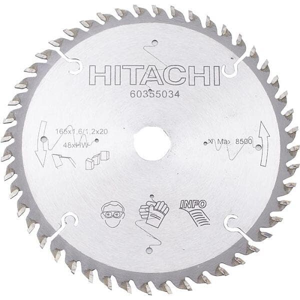 HiKOKI 60355034 Sågklinga 165x1.6x20mm, 48T