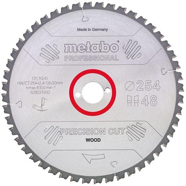 Metabo 628056000 Sågklinga 315x30 mm 48T