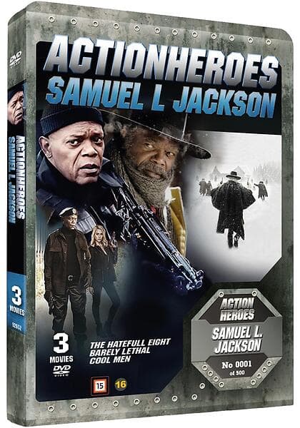 Samuel L Jackson x 3 / Ltd Steelbook (DVD)