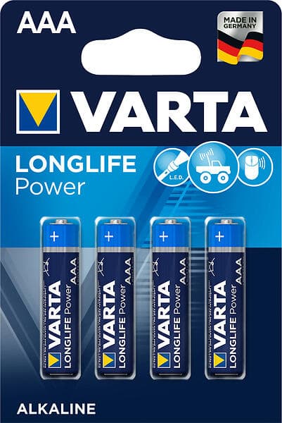 Varta Longlife Power AAA 4-pack