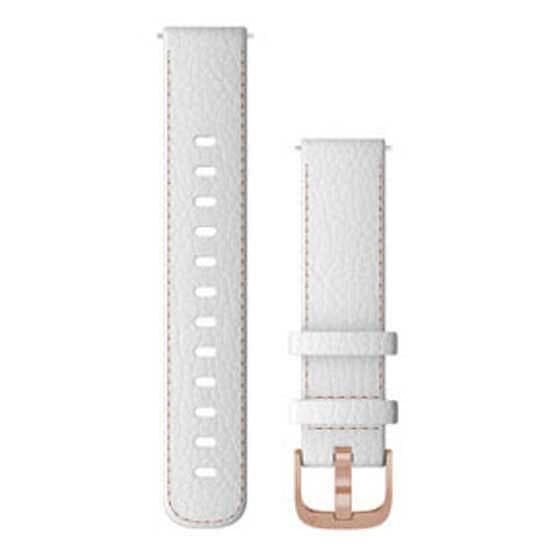 Garmin Quick Release Leather Strap 18mm Vit