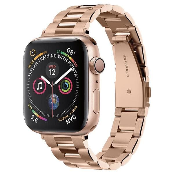 Spigen Modern Fit Band Apple Watch 4/5/6/7/8/Se (38/40/41mm) Rose Guld