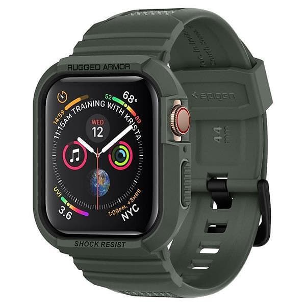 Spigen Rugged Armor Pro Armband Apple Watch 4/5/6/7/8/SE (44/45mm)