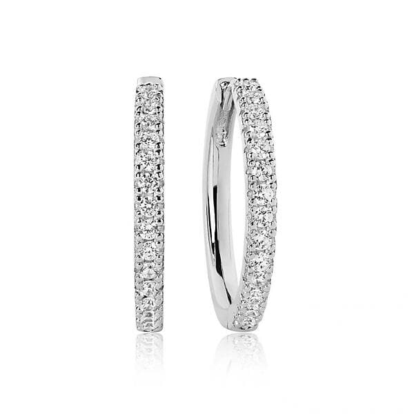 Sif Jakobs Ellera Grande Sterling Silver Örhängen Med Zirconia SJ-E2869-CZ