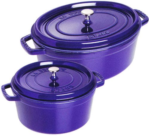 Staub Støbejernsgryde Oval 27cm 3,2L