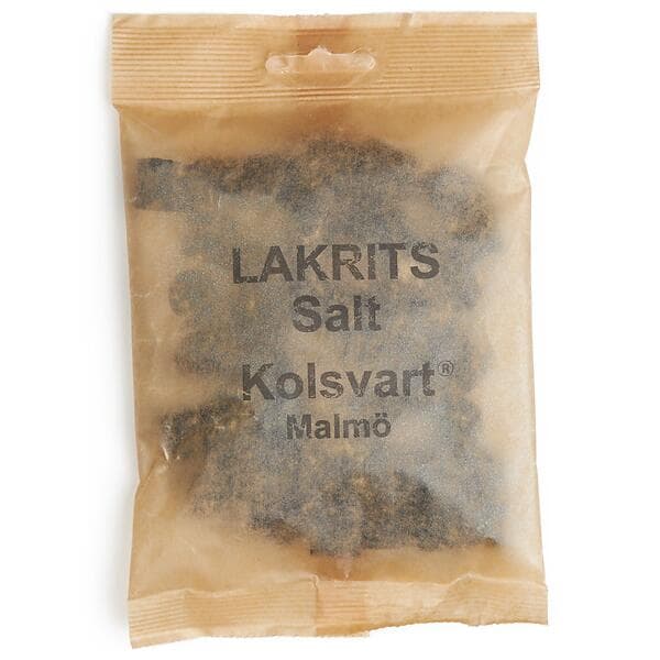 Kolsvart Salt Lakrits 120g 120G