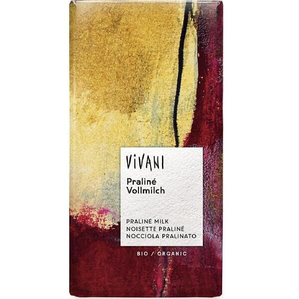 Vivani Ljus Choklad Pralin Nougat 100g