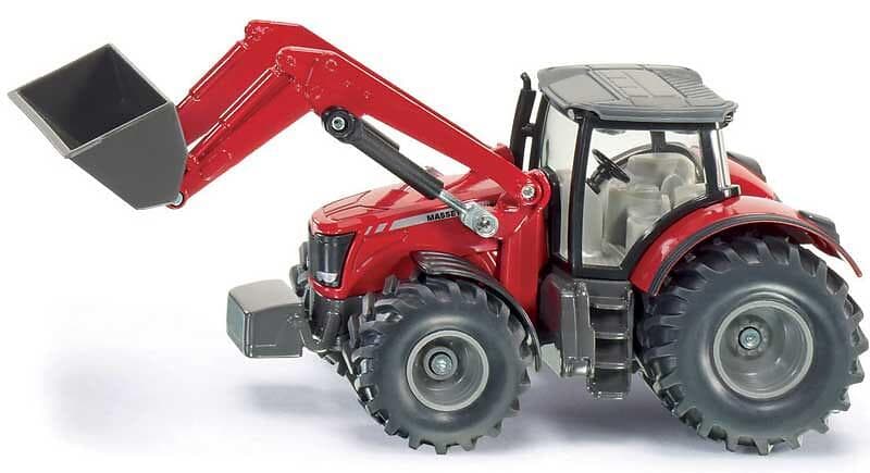 Siku Massey Ferguson 8690 med Lastare 1985 - 1:50