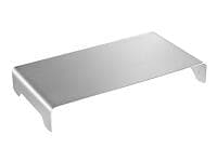 Digitus Ergonomic Monitor Riser Ställ för bildskärm/bärbar dator aluminium silver skärmstorlek: 11-32 11"-32"