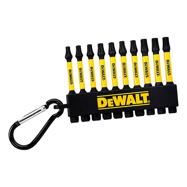 Dewalt Bitssett torx 50mmx10 i nøkkelring dt7275-qz