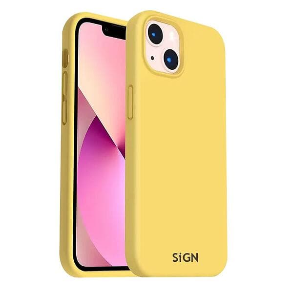 SiGN Liquid Silicone Case iPhone 14 Plus Gul